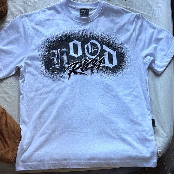 White Graphic Tee for Men - Picture 1 of 5